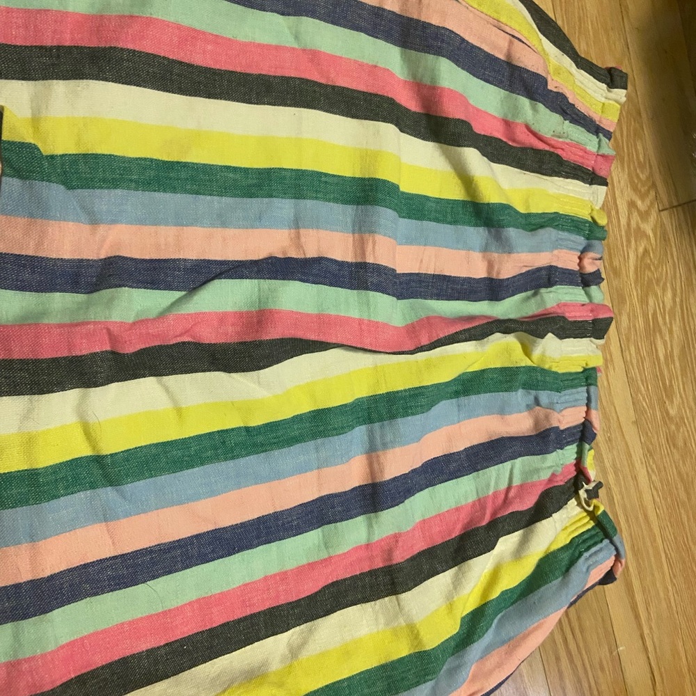 Jcrew Striped Mini Skirt